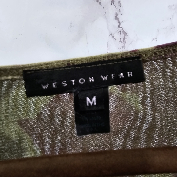 Vintage 90s Y2K Shirt Women Small Green Mesh Lettuce Hem Sheer Floral Rose - Picture 3 of 13